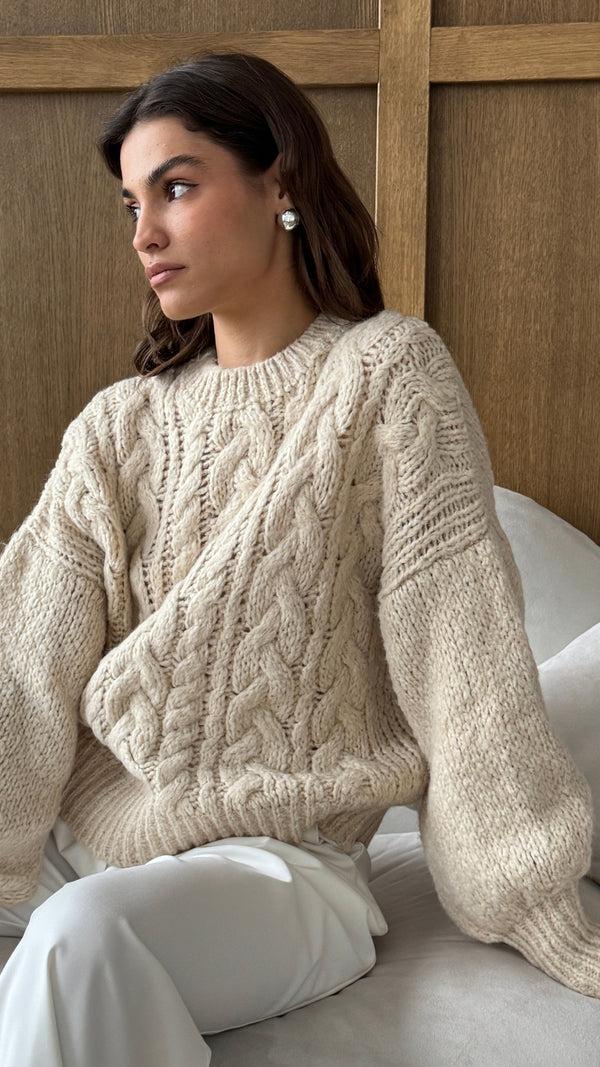 Charli Mara Sweater - Ivory Cardigans