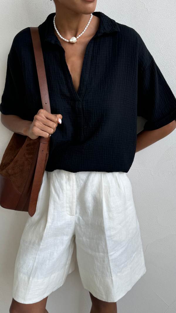 Charli Mariana Shirt - Black Shirts