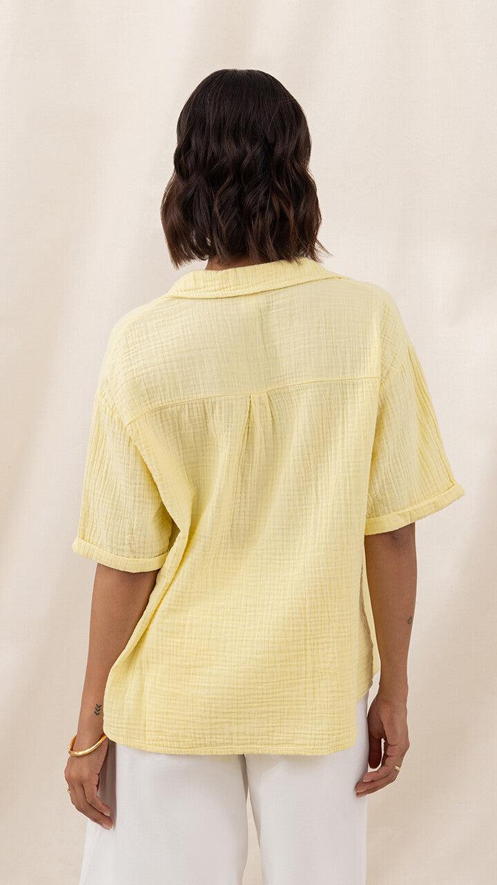 Charli Mariana Shirt - Butter Yellow Shirts
