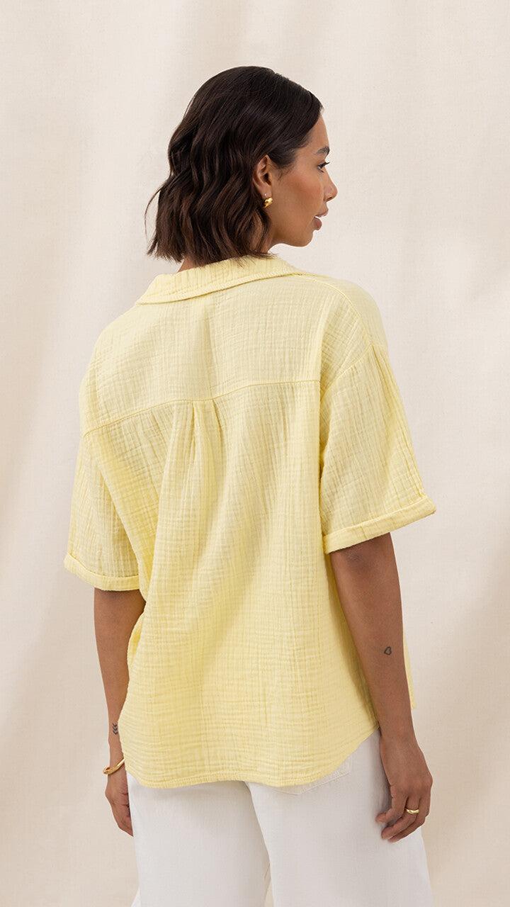 Charli Mariana Shirt - Butter Yellow Shirts