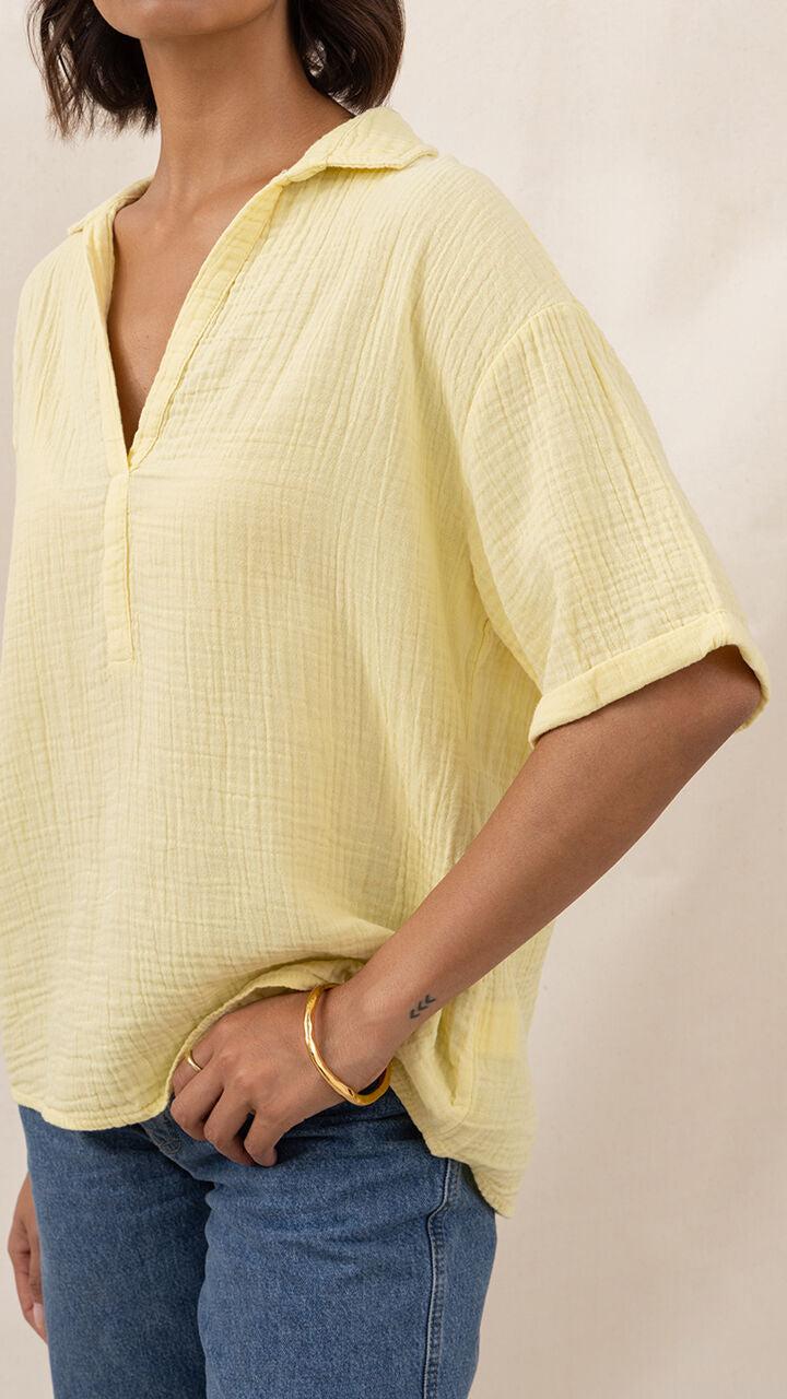 Charli Mariana Shirt - Butter Yellow Shirts