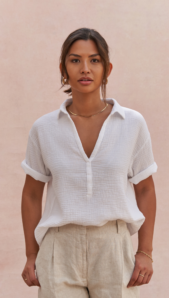 Charli Mariana Shirt - White Shirts