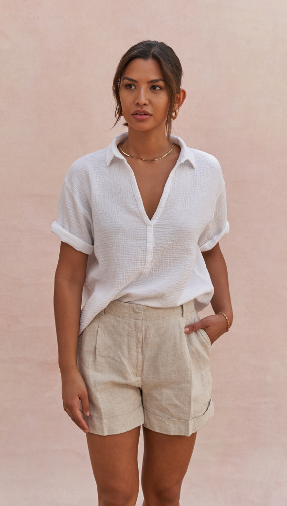 Charli Mariana Shirt - White Shirts