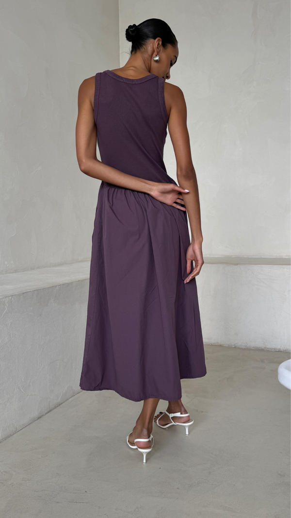 Charli Marnie Dress - Grape Dresses