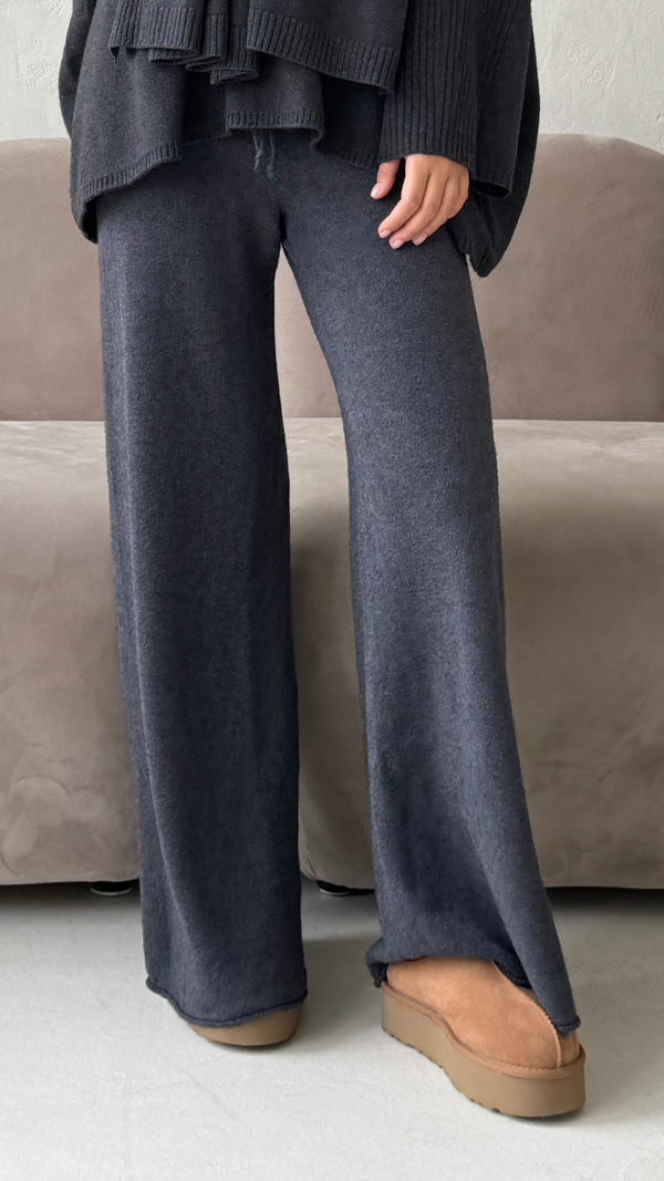 charli Micha Trousers - Anthracite Trousers