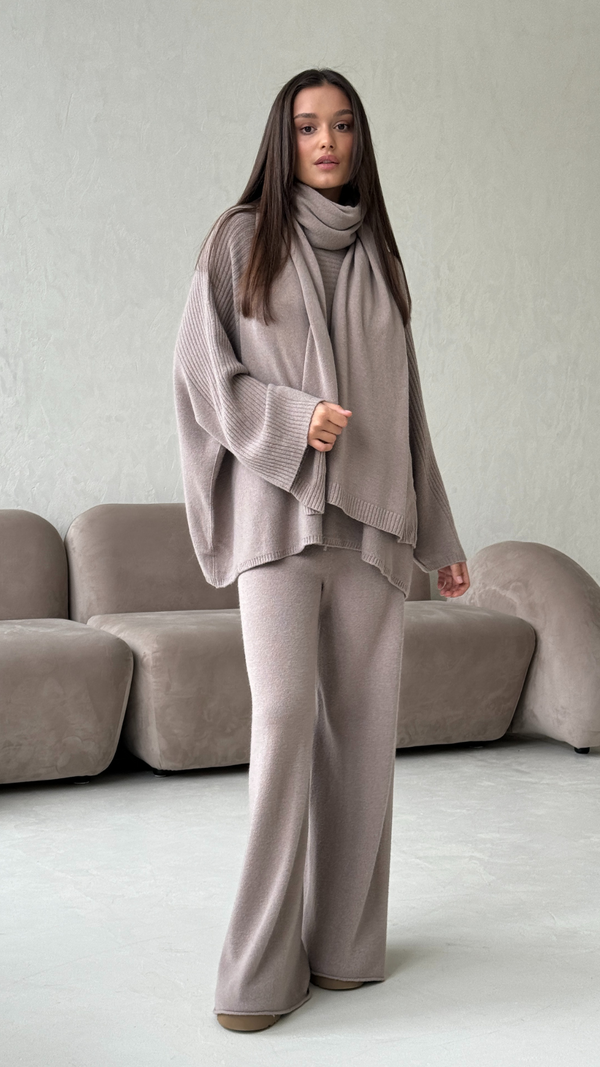 Charli Micha Trousers - Smoke Trousers