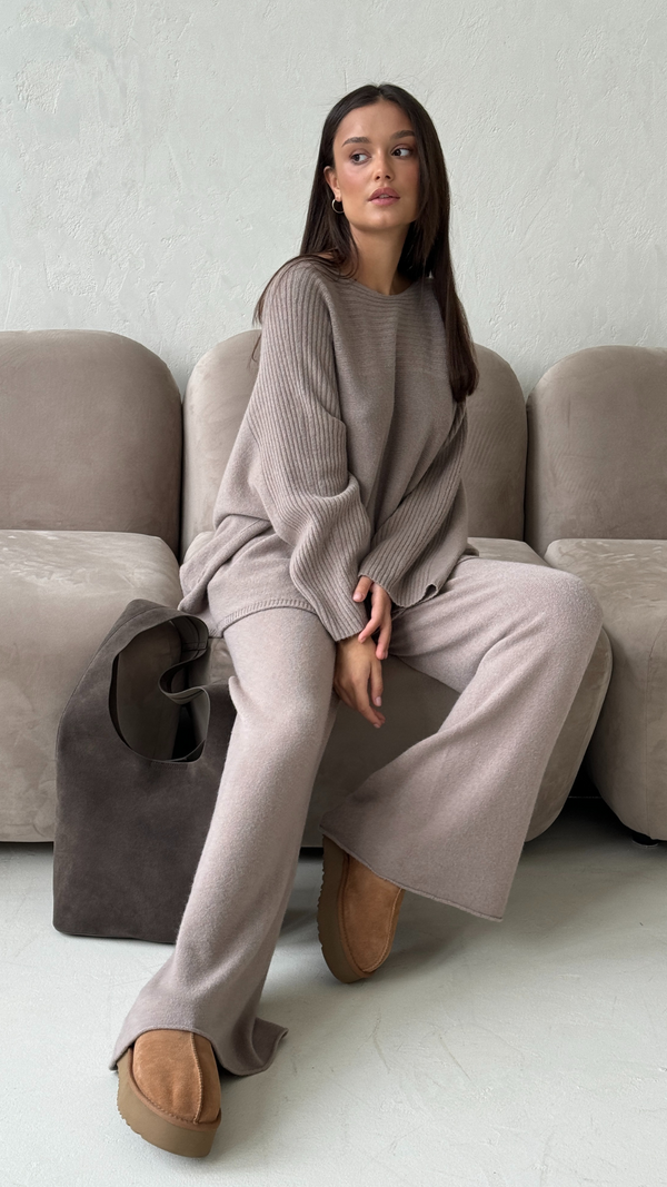 Charli Micha Trousers - Smoke Trousers