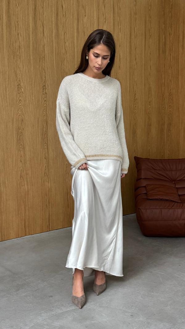 Charli Noelle Sweater - Taupe Sweaters