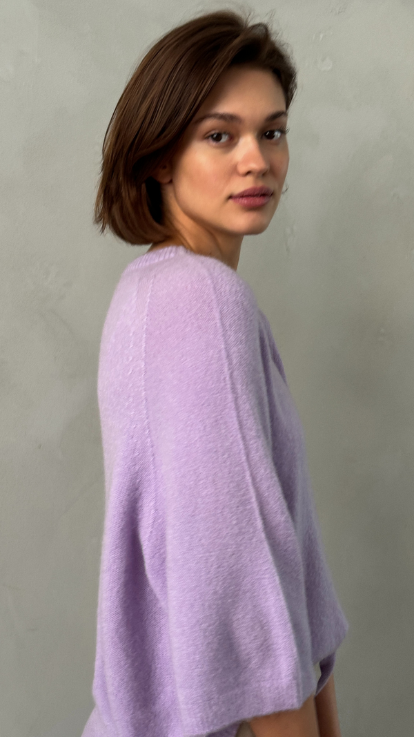 Charli Piper Alpaca Knit - Lilac Jumpers
