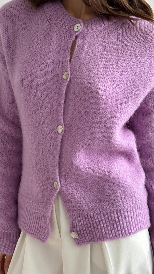 Charli Reyna Cardigan - Lilac Cardigans