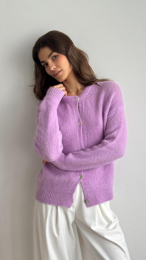 charli Reyna Cardigan - Lilac Cardigans