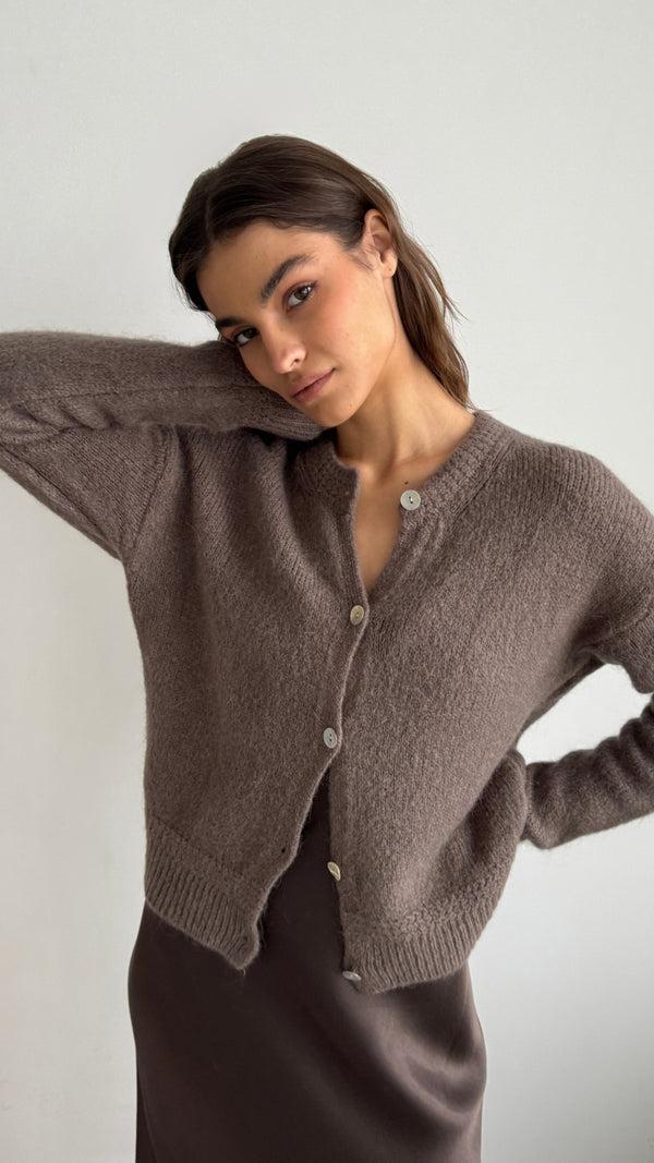 charli Reyna Cardigan - Mocha Mousse Cardigans