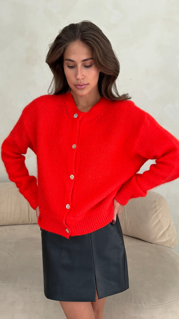 Charli Reyna Cardigan - Pomegranate Cardigans