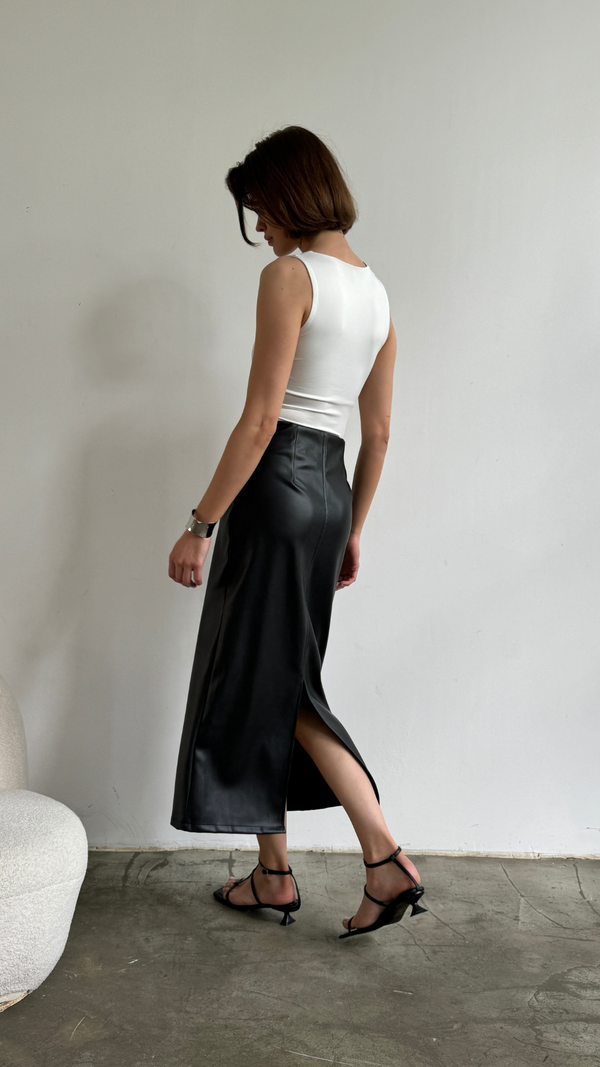 Charli Riley Pencil Skirt - Black Skirts