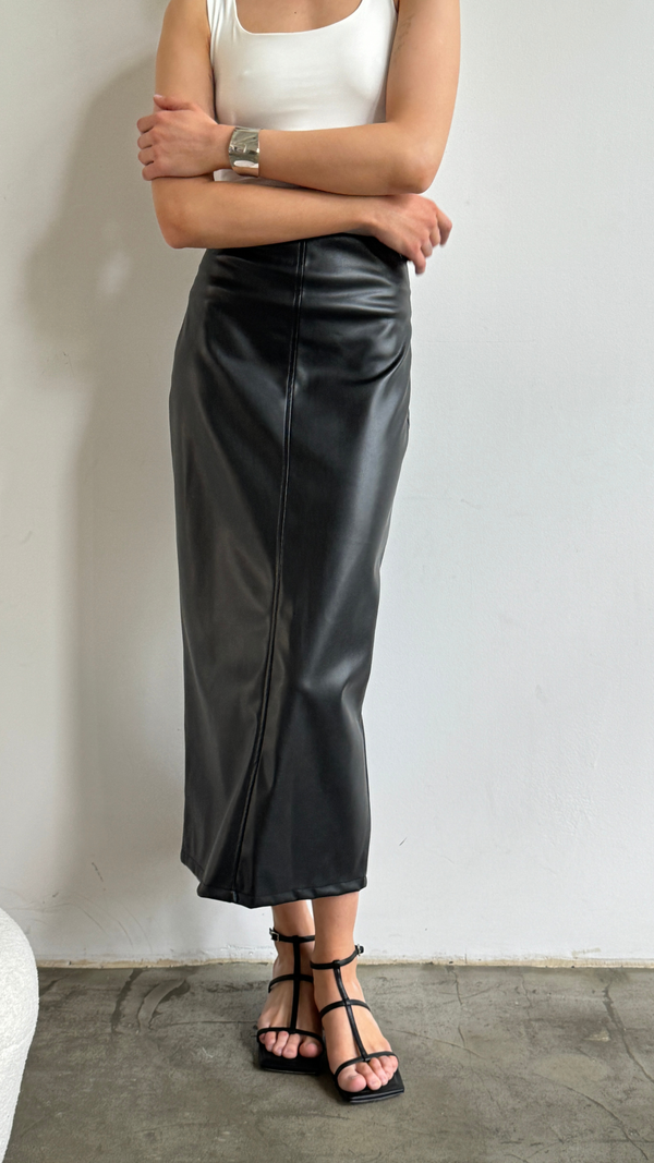 charli Riley Pencil Skirt - Black Skirts