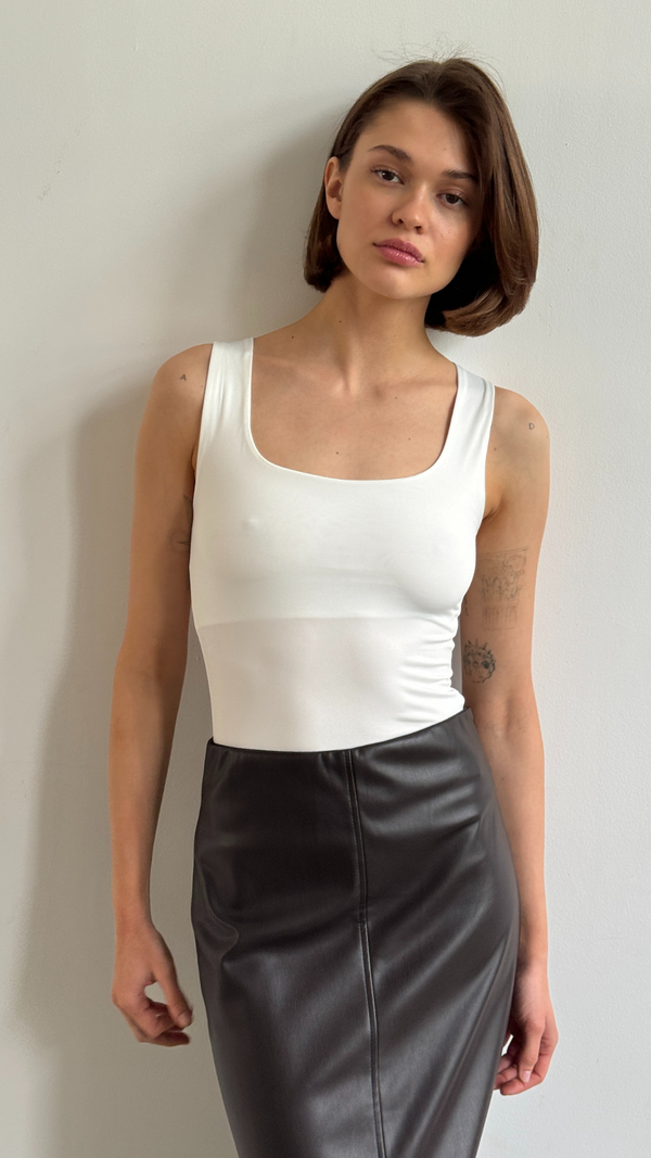 Charli Riley Pencil Skirt - Espresso Skirts