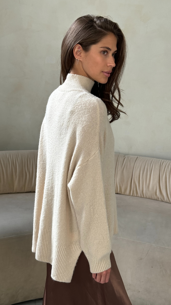 Charli Sara Sweater - Sand Jumpers