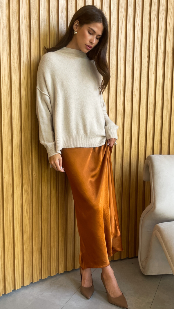 Charli Sasha Skirt - Burnt Orange Skirts