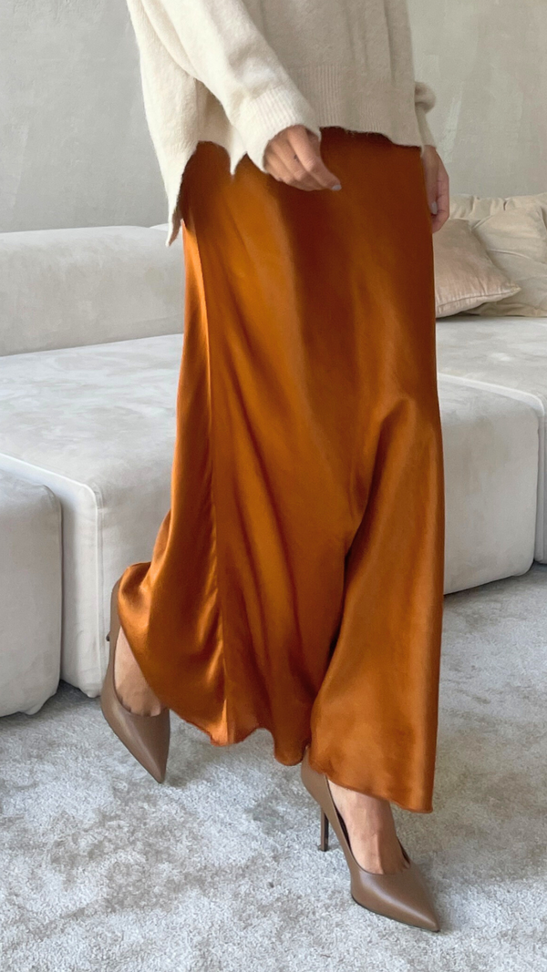 Charli Sasha Skirt - Burnt Orange Skirts