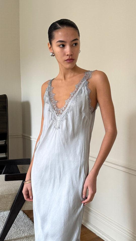 charli Solange Slip Dress - Pearl Dresses