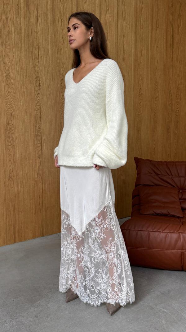 Charli Solene Lace Skirt - Moonbeam Dresses