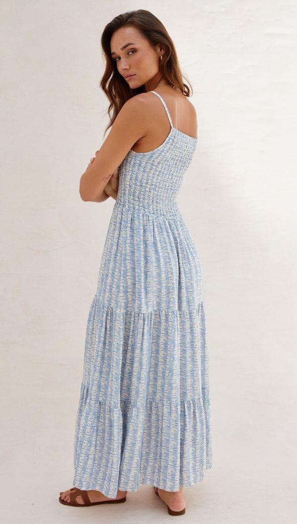 Charli Zoya Dress - Sky Print Dresses
