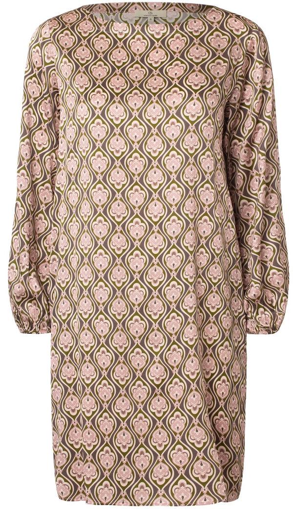 charlotte sparre Boat neck dress Carmine / 3020 Carmine - Green Dress