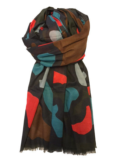 charlotte sparre Carina 100x200 cm / SCS014 Carina 100x200 - Red Scarf charlotte sparre Carina 100x200 cm / SCS014 Carina 100x200 - Red Scarf