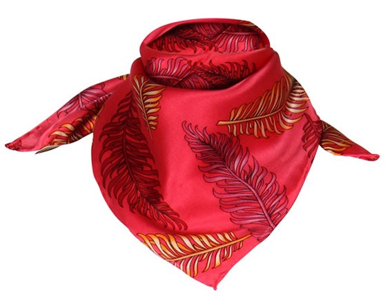 charlotte sparre Charlotte 55x55 cm / CS547 Charlotte 55x55 - Red Scarf