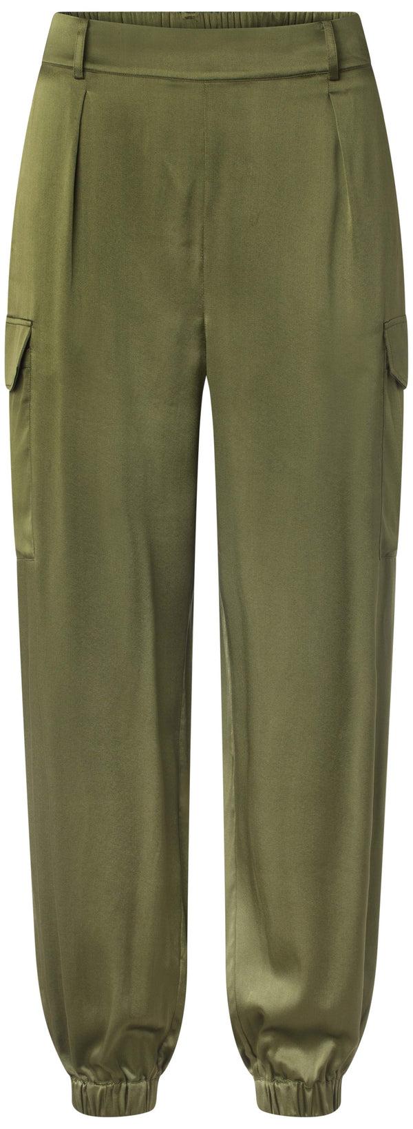 charlotte sparre Cargo pants / 3335 Solid - Olive Pant