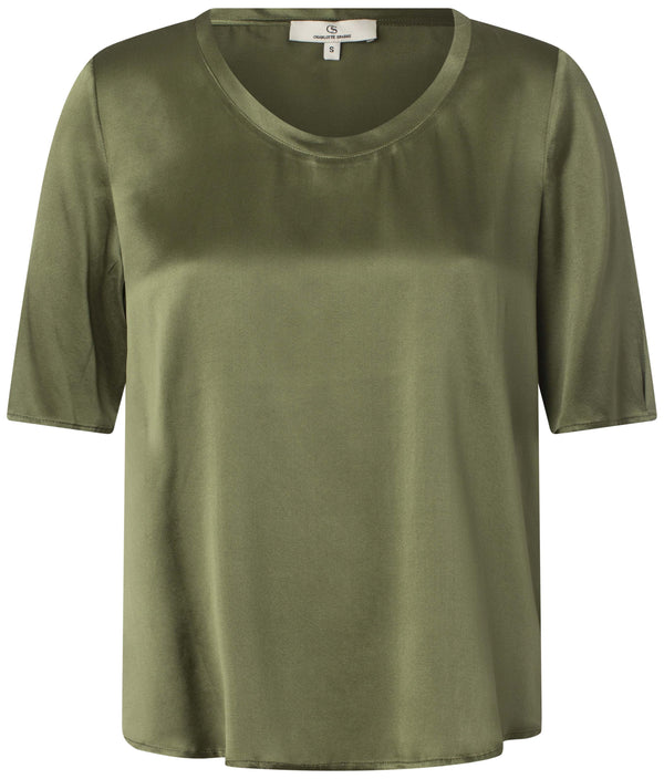 charlotte sparre My tee / 3303 Solid - Olive Blouse