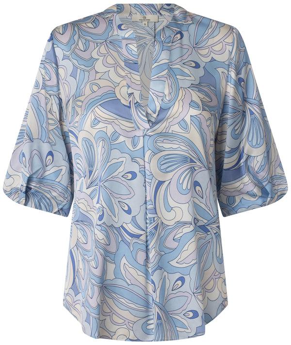 charlotte sparre So-me / 3304 Sally - Blue Blouse