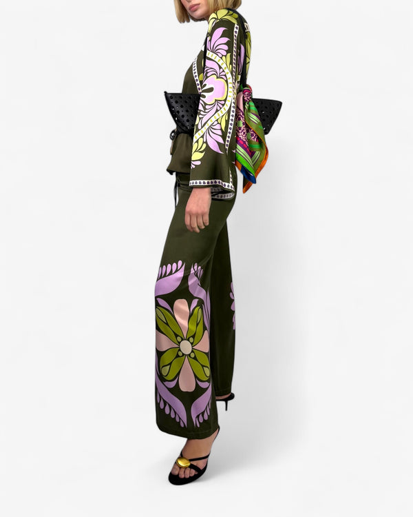 charlotte sparre Vidy pants / 3392 Malle - Kaki Pant