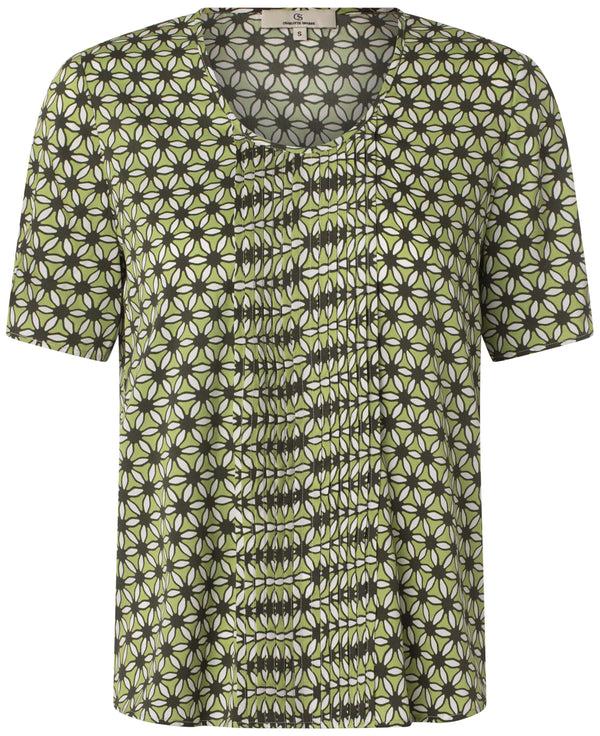 charlotte sparre Yes pleat / 3302 Alba - Green Blouse