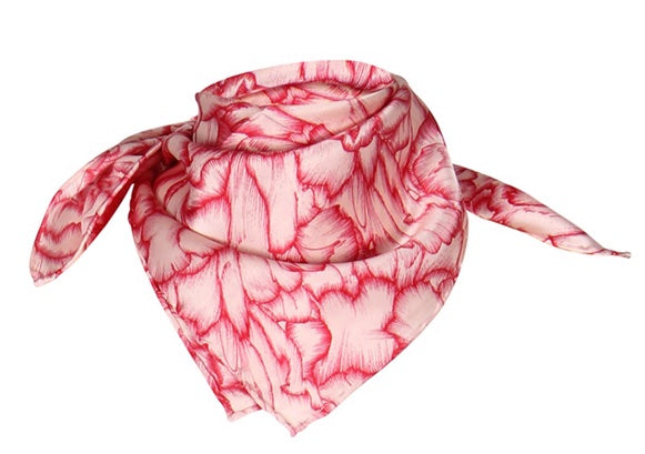 charlotte sparre Claudia 55x55 cm / CS536 Claudia 55x55 - Red Scarf charlotte sparre Claudia 55x55 cm / CS536 Claudia 55x55 - Red Scarf