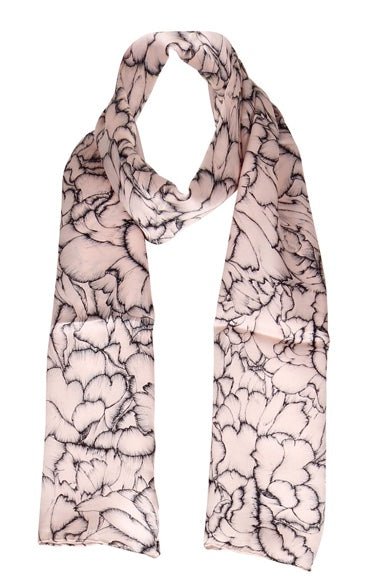 charlotte sparre Claudia 90x90 cm / CS536 Claudia 35x165 - Rose Scarf