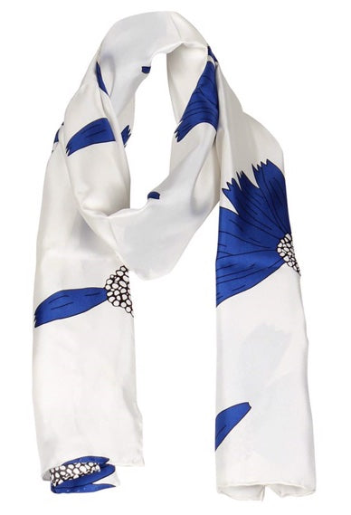 charlotte sparre Daisy Love 35x165 cm / CS608 Daisy Love 35x165 - Off white Scarf