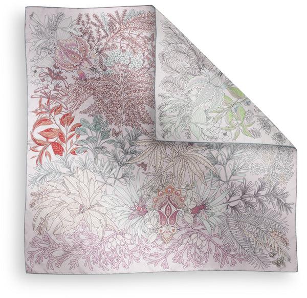 charlotte sparre Fibi 90x90 cm / SS004 Fibi 90x90 - Mint/Red Scarf