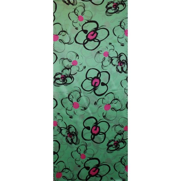 charlotte sparre Flower stroke 35x165 cm / CS402 Flower stroke 35x165 - Mint Scarf