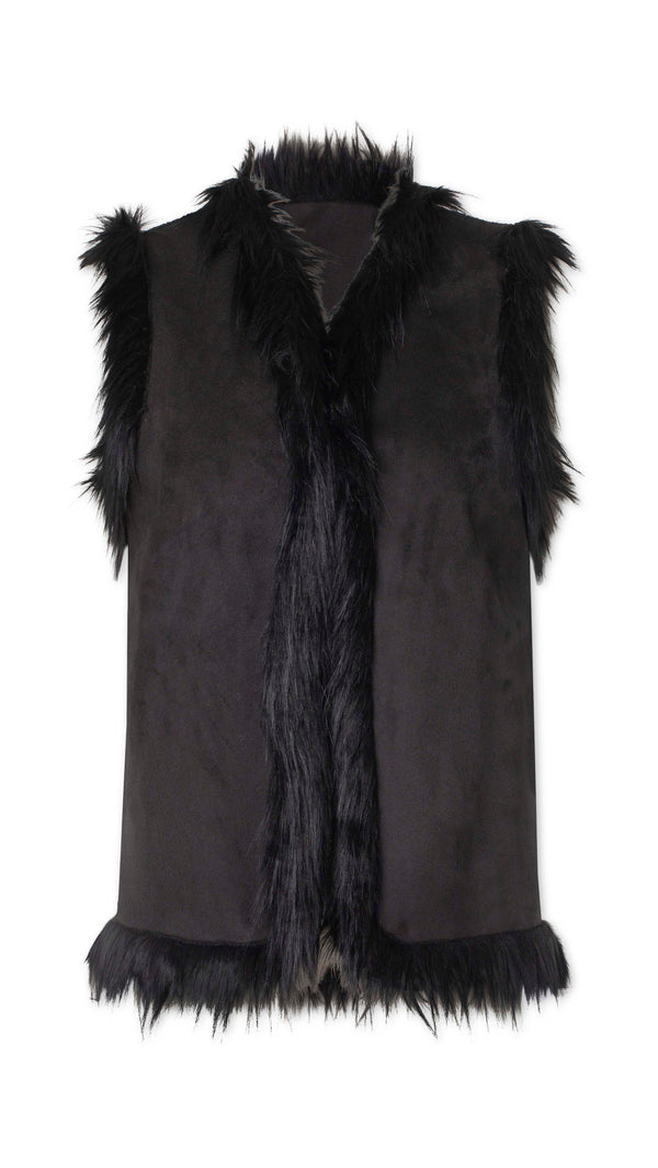 charlotte sparre Fox vest Solid / 3283 Solid - Black Vest