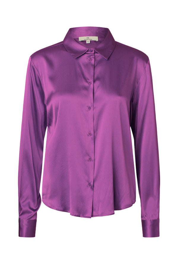 charlotte sparre Just shirt Solid / 3013 Solid - Lilac Blouse