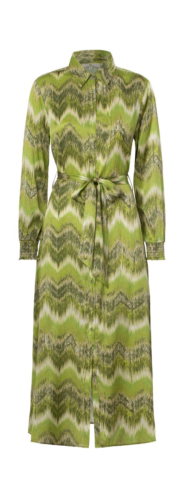 charlotte sparre Long shirt dress Noemi / 2928 Noemi - Green Dress