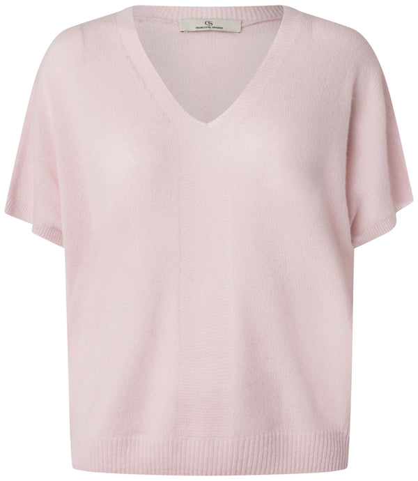 charlotte sparre My cashmere top / 3384 Solid - Rose Knit