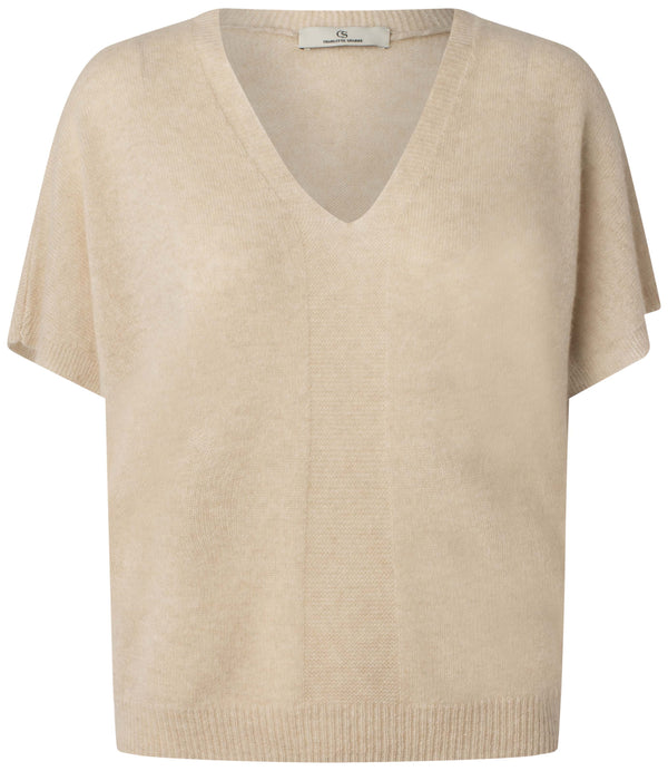 charlotte sparre My cashmere top / 3384 Solid - Sand Knit