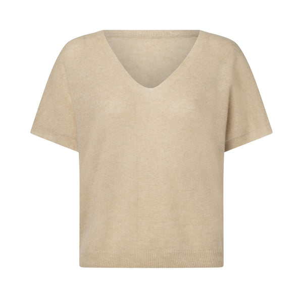 charlotte sparre My cashmere top / 3491 Solid - Sand Knit