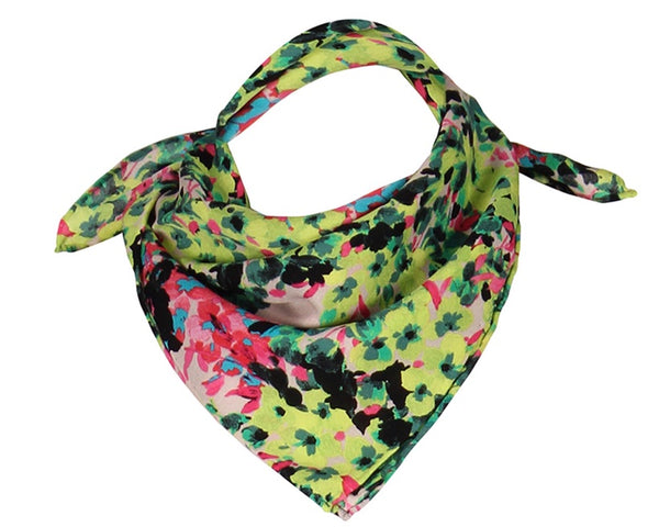 charlotte sparre Pauline 55x55 cm / CS604 Pauline allover 55x55 - Nougat Scarf