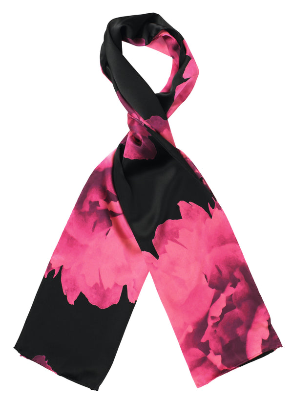 charlotte sparre Peony 55x55 cm / CS491 Peony 55x55 - Red Scarf charlotte sparre Peony 55x55 cm / CS491 Peony 55x55 - Red Scarf