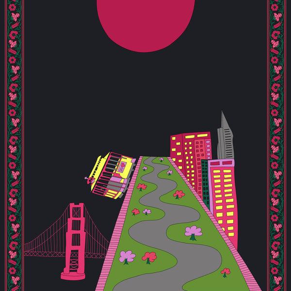 charlotte sparre SFO 90x90 cm / 90-410 SFO 90x90 - Night Scarf