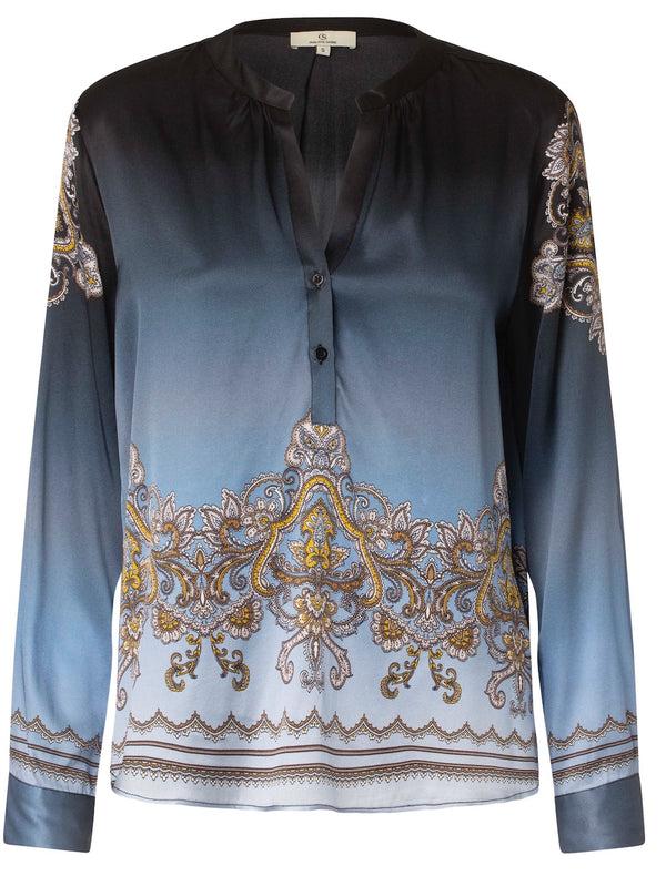 charlotte sparre Si shirt Sunset / 3044 Sunset - Blue Blouse