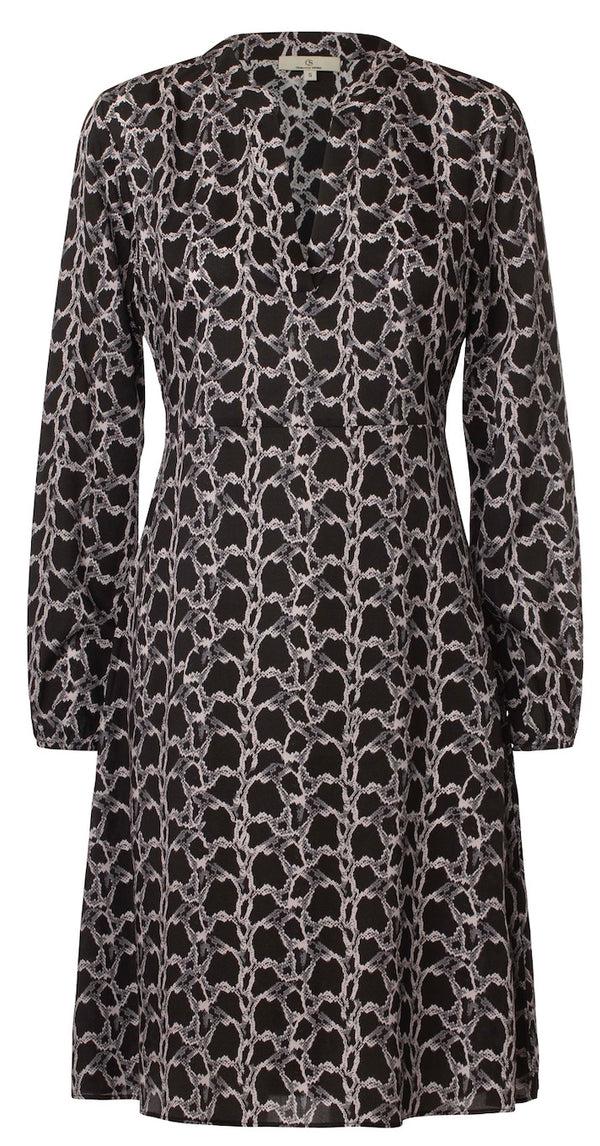 charlotte sparre Slim spark dress Snaky / 3024 Snaky - Black Dress